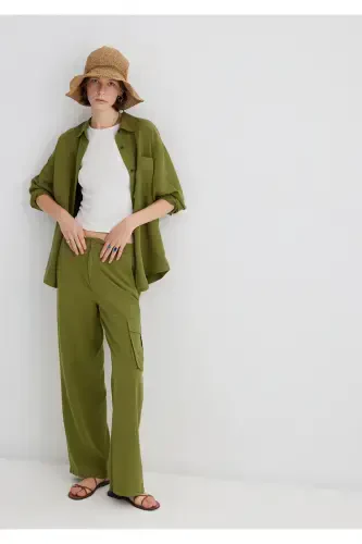 Green Pants 1011079-71862-Green - 3