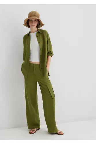 Green Pants 1011079-71862-Green - 4