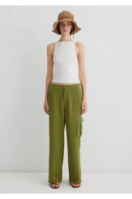 Green Pants 1011079-71862-Green - 5