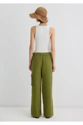 Green Pants 1011079-71862-Green - 6