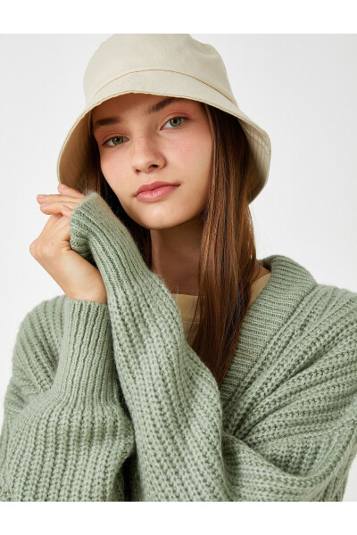 Green pocket knitted cardigan - 1