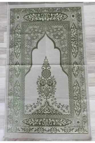 Green Religious Gift, prayer rug Set Bride Bundle Gift-green - 3