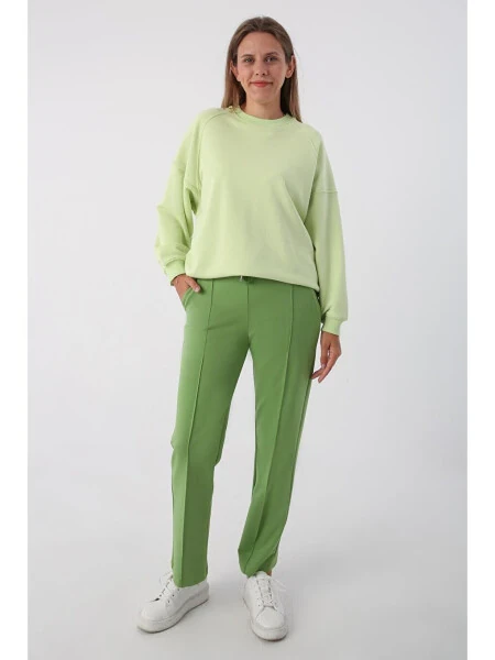 Green Sweatpants with Pockets - Green - LC WAIKIKI (1)
