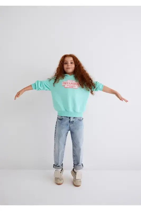 Green Sweatshirt 7S10062-71676 - 1