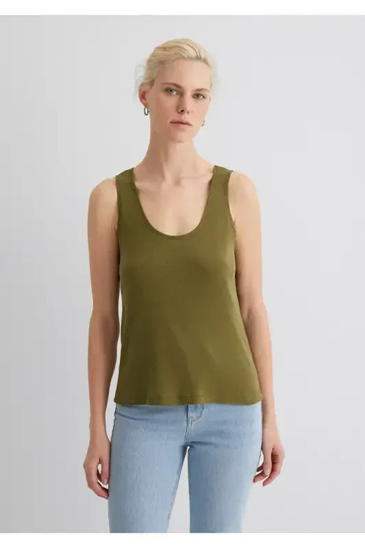 Green T-Shirt Slim Fit / Narrow Cut 1613211-71898-Ye - 3