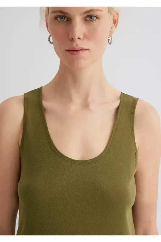 Green T-Shirt Slim Fit / Narrow Cut 1613211-71898-Ye - 5