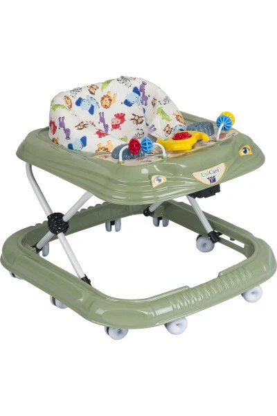 Green Toy and Horn 3-Stage Spider Baby Walker with Seat - GENEL MARKALAR