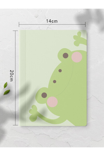 Green Unlined Notebook Set - 4 Pack - 14cm*20cm - 64 Pages - 6