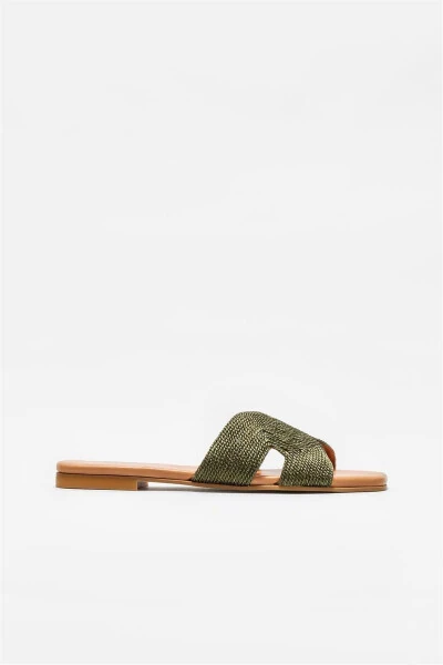 Green Woman Slipper - ELLE