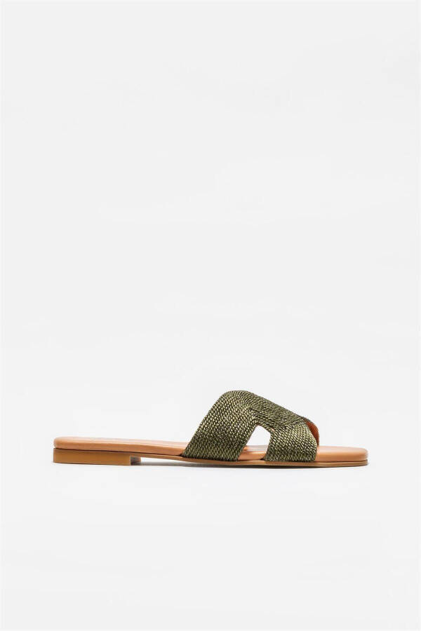 Green Woman Slipper - 1