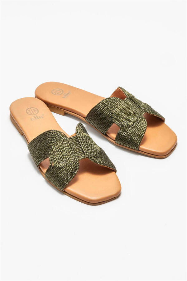 Green Woman Slipper - 2