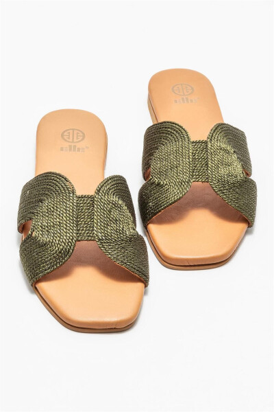 Green Woman Slipper - 3