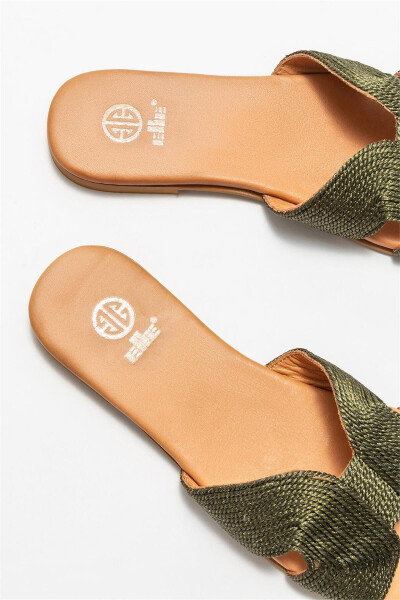 Green Woman Slipper - 4