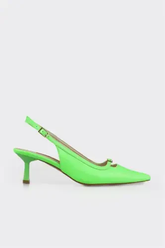 Green Woman's High Heels - 1