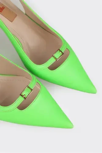 Green Woman's High Heels - 4
