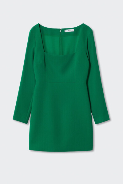 Green Women's Dress 37013843 - 3