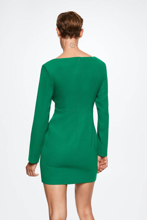 Green Women's Dress 37013843 - 8