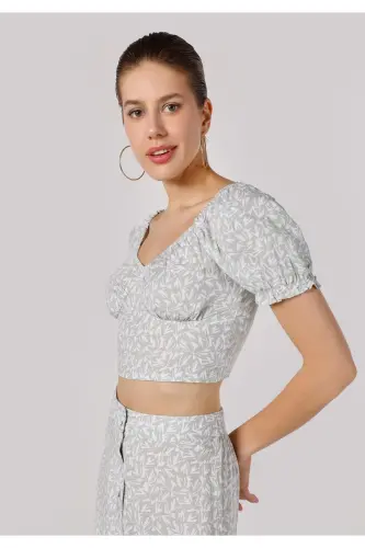 Green Women's Shirt S/S - 3