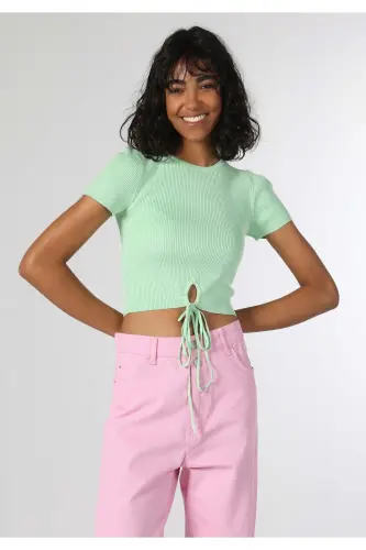 Green Women's Short Sleeve T-Shirt - 4