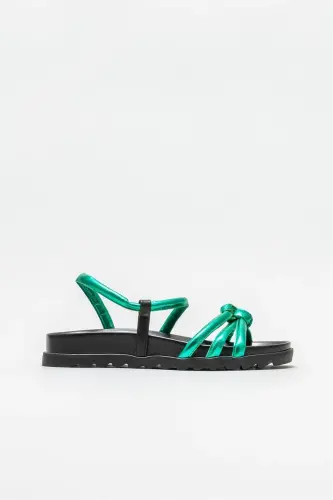 Green Women's Sport Sandal-Green - 1