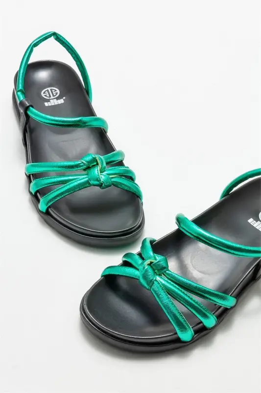 Green Women's Sport Sandal-Green - 3