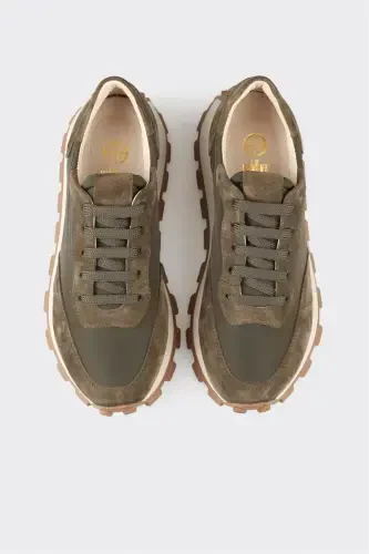 Green Women's Sports Shoes - 4