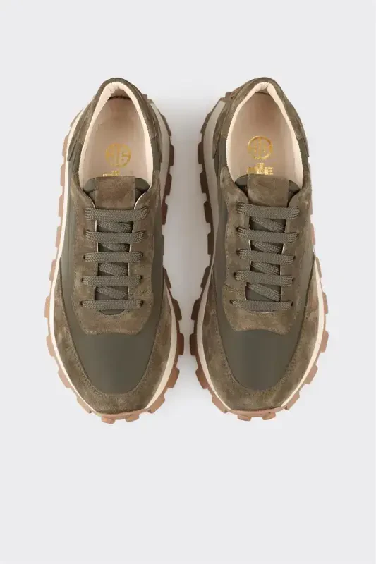 Green Women's Sports Shoes - 4