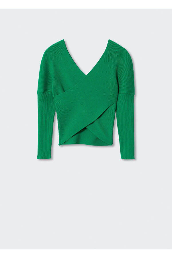 Green Women's Sweater 37093842 - 3