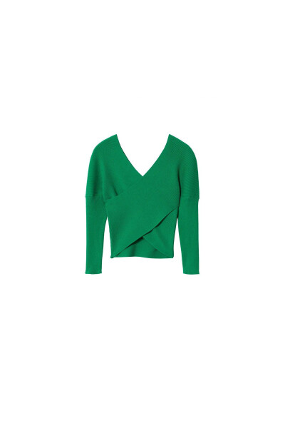 Green Women's Sweater 37093842 - 4