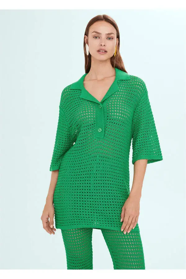 Green Women's Sweater 57010379 - 2