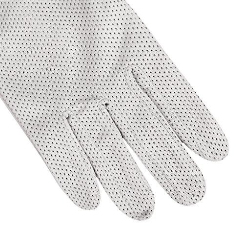 Driving Gloves for Men Women Cotton Non Slip Touchscreen UV Sun Protection Gloves for Cycling Motorcycle Camping - 6