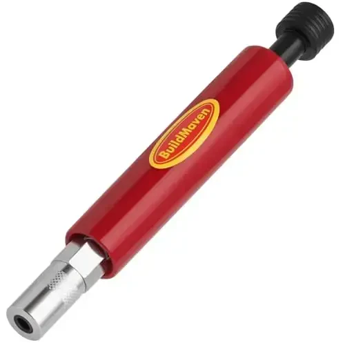 Grease Fitting Cleaning Tool -Grease Zerk Cleaner, Zerk Fitting Cleaning Tool, Remove Old Dried Grease from Fittings, Pins, Shafts, Bushings, and Joints (Red) - Grease
