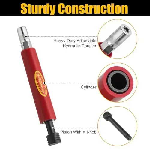 Grease Fitting Cleaning Tool -Grease Zerk Cleaner, Zerk Fitting Cleaning Tool, Remove Old Dried Grease from Fittings, Pins, Shafts, Bushings, and Joints (Red) - 3