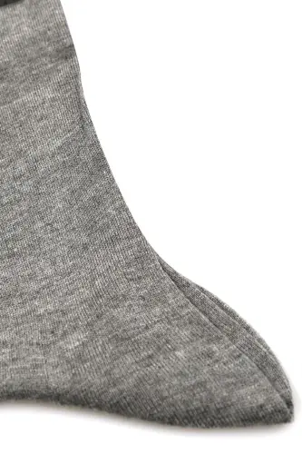 Grey Bamboo Single Socks - JAKAMEN (1)