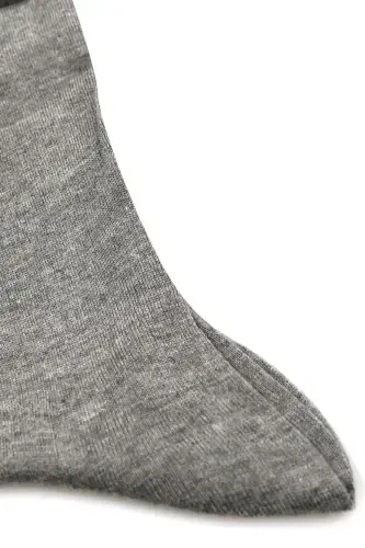 Grey Bamboo Single Socks - 2