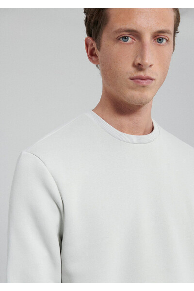 Grey Basic Sweatshirt 0610060-80618 - 5