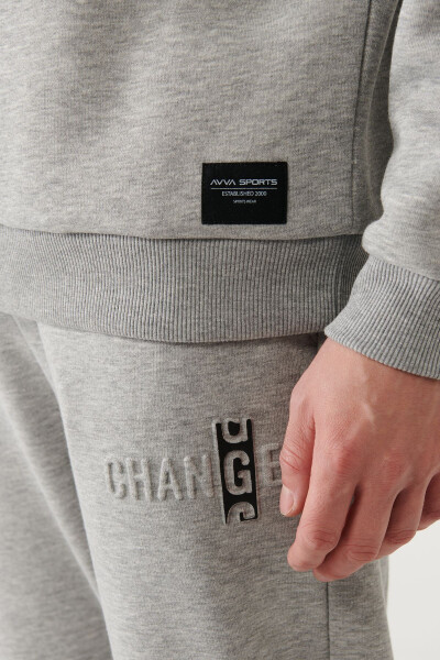 Grey Hooded Sweatshirt - 13