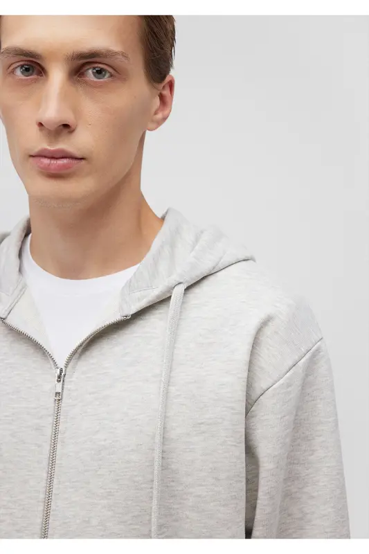 Grey Hoodie (Back Print) - 5