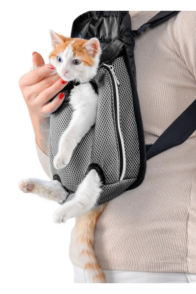 Grey Kangaroo Pet Carrier for Cats and Dogs 5legs - 1