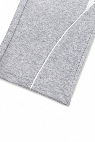 Grey Logo Baggy Jogger Pants - 5