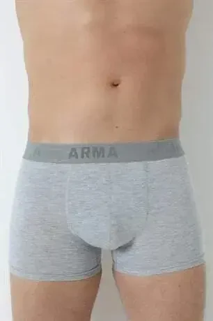 Grey Men's Boxer Briefs 10 Pack Cotton Stretch - 6