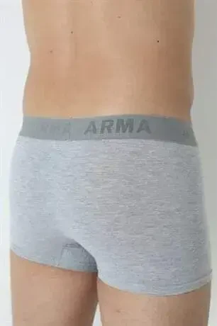 Grey Men's Boxer Briefs 10 Pack Cotton Stretch - 8