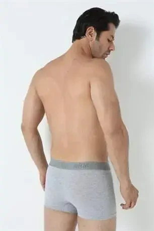 Grey Men's Boxer Briefs 10 Pack Cotton Stretch - 11