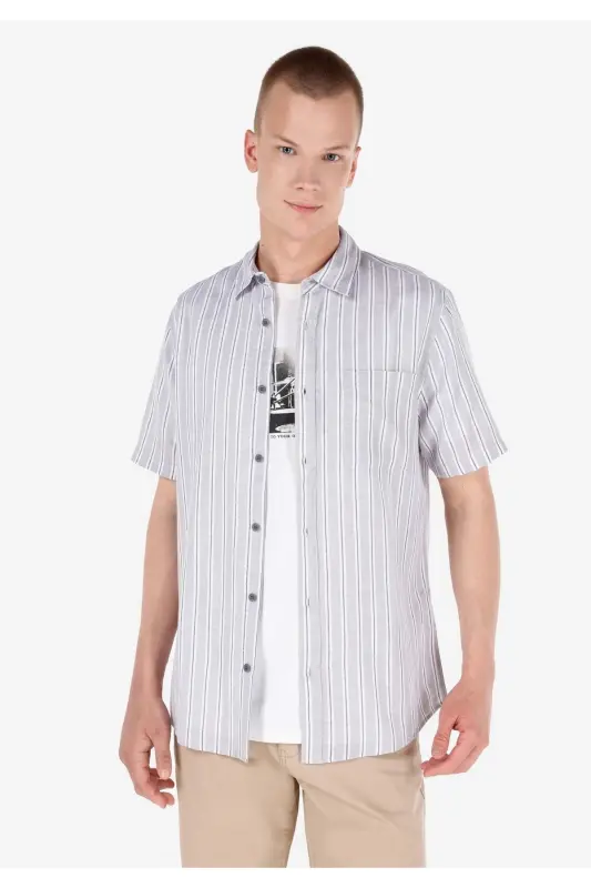 Grey men's shirt - COLIN’S