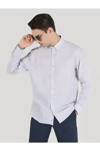 Grey men's shirt - 4