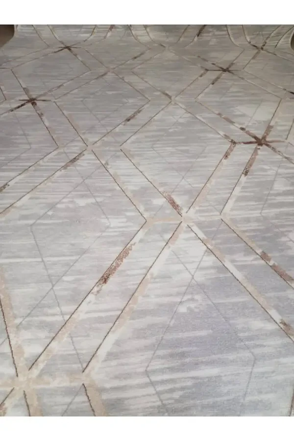 Grey Modern Soft Washable Non-Slip All Seasons Living Room Bathroom Balcony Youth Room Cut Runner - 2