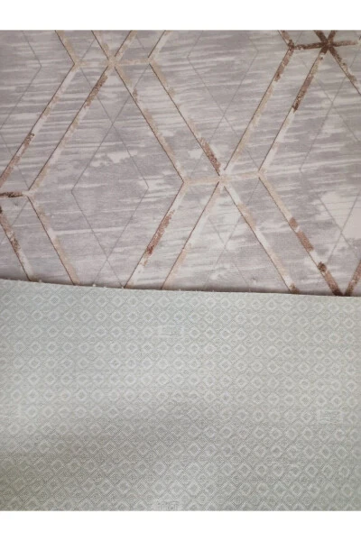 Grey Modern Soft Washable Non-Slip All Seasons Living Room Bathroom Balcony Youth Room Cut Runner - 3