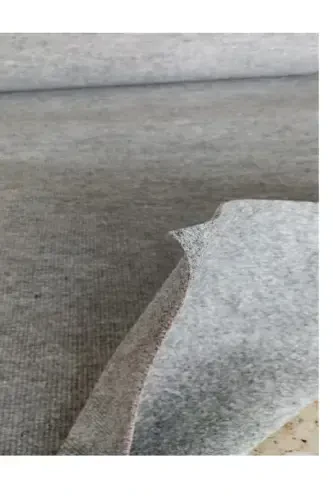 Grey needlefelt wall to wall carpet rip carpet fair organization carpet - dark grey - ÜNAL FILE (1)