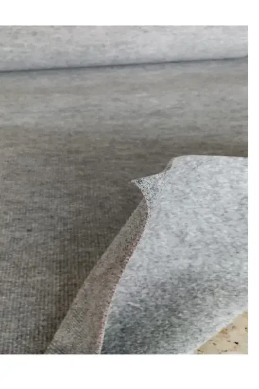 Grey needlefelt wall to wall carpet rip carpet fair organization carpet - dark grey - 2