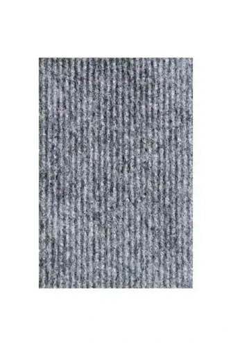 Grey needlefelt wall to wall carpet rip carpet fair organization carpet - dark grey - 3